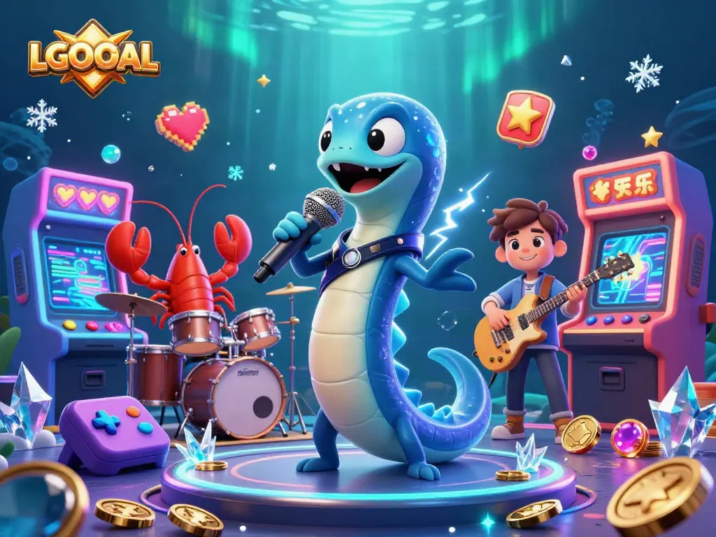 Enhance your gaming strategy with LGOGOAL's vibrant underwater casino scene featuring engaging characters and colorful elements