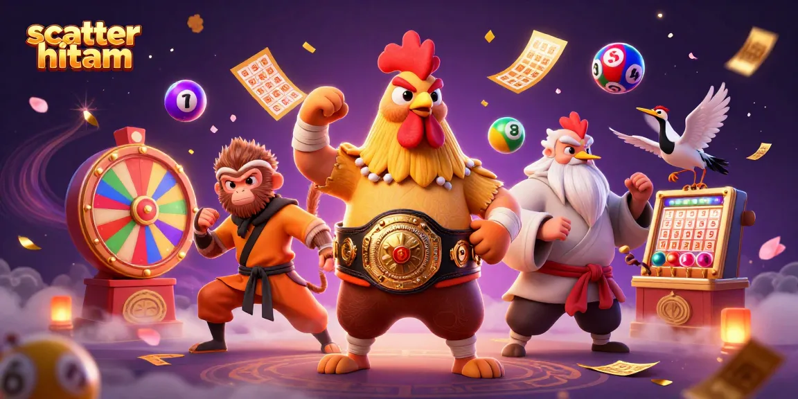Experience scatter hitam excitement with dynamic elements and vibrant characters in a captivating casino scene.