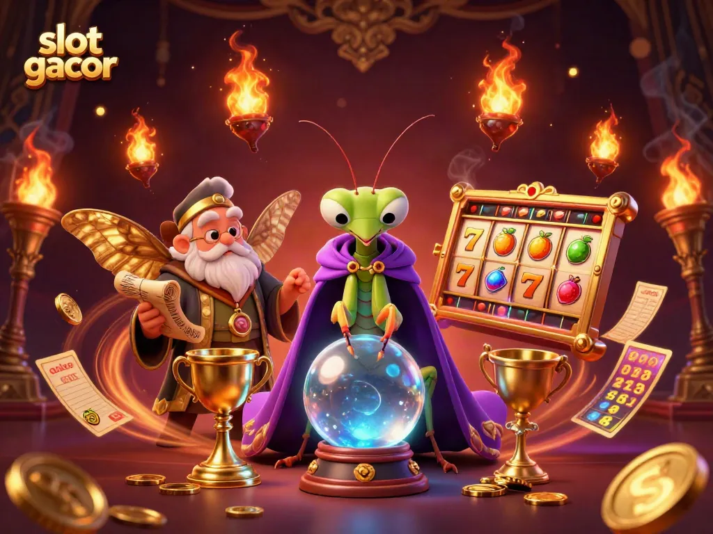 Menangkan slot gacor dengan keberuntungan yang diprediksi oleh makhluk kartun mistis.