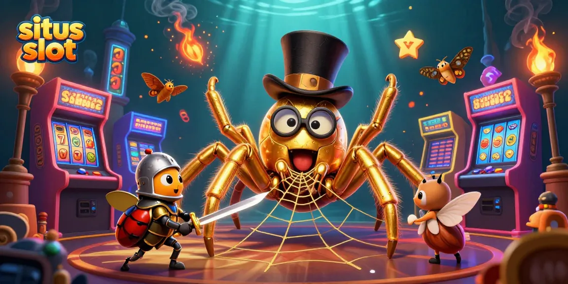 Menangkan permainan situs slot dengan keberuntungan yang melimpah dan simbol jackpot yang berkilauan.