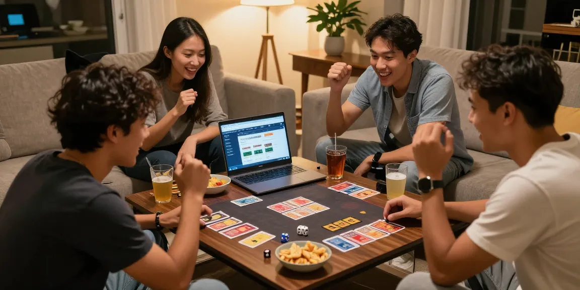 Pengalaman bermain ratutogel di ruang tamu dengan teman-teman, suasana ceria dan hangat.