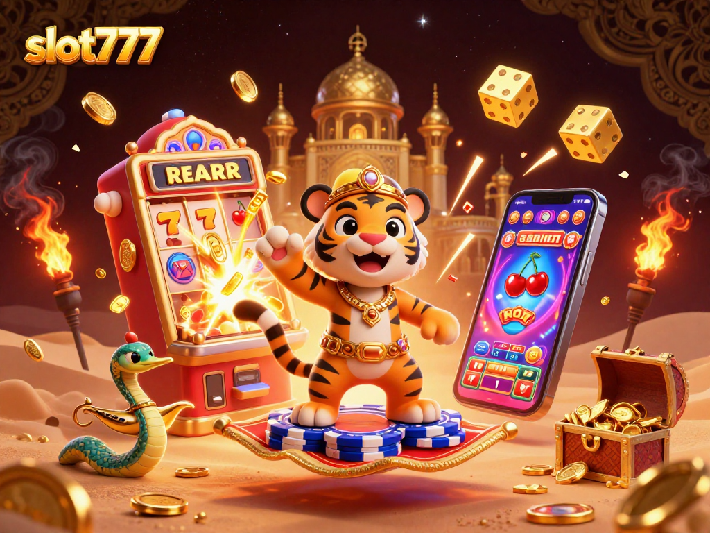 Genggam kemenangan besar di slot777 dengan sultan harimau dan peti harta karun yang melimpah.