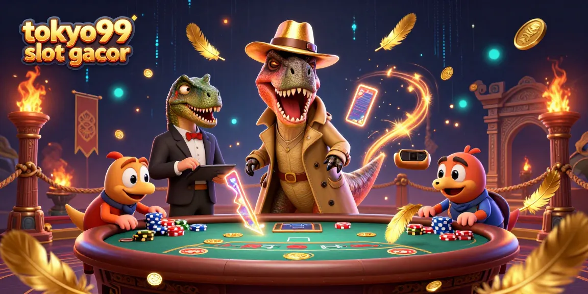 Menggenggam kemenangan dengan permainan tokyo99 slot gacor yang menggugah adrenalin dalam ilustrasi kasino.