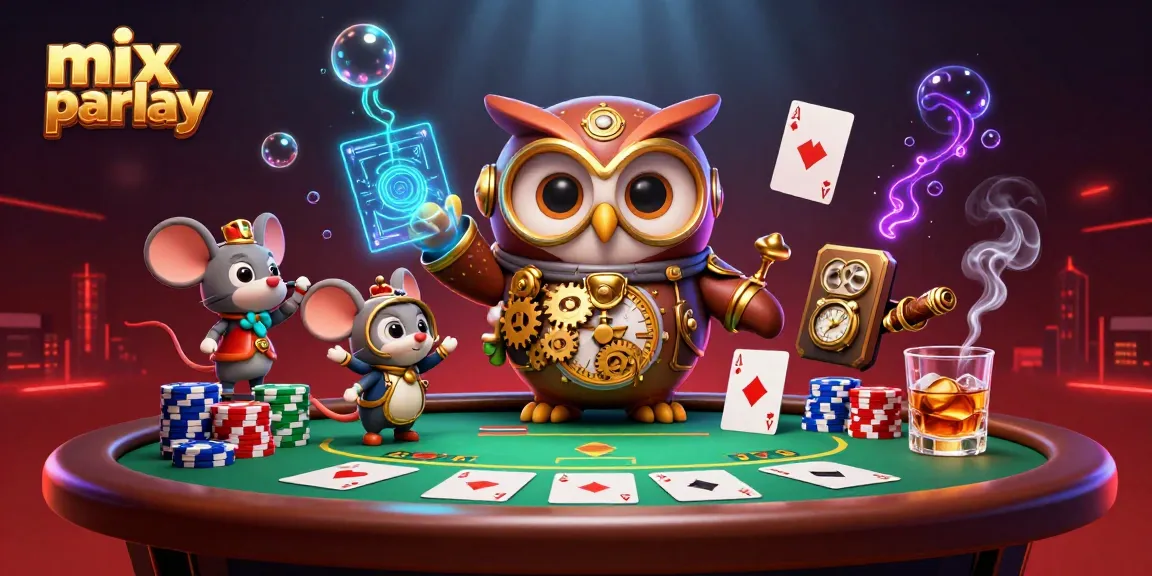 Mix parlay pada permainan kasino dengan kombinasi karakter menarik dan elemen permainan yang mengesankan.