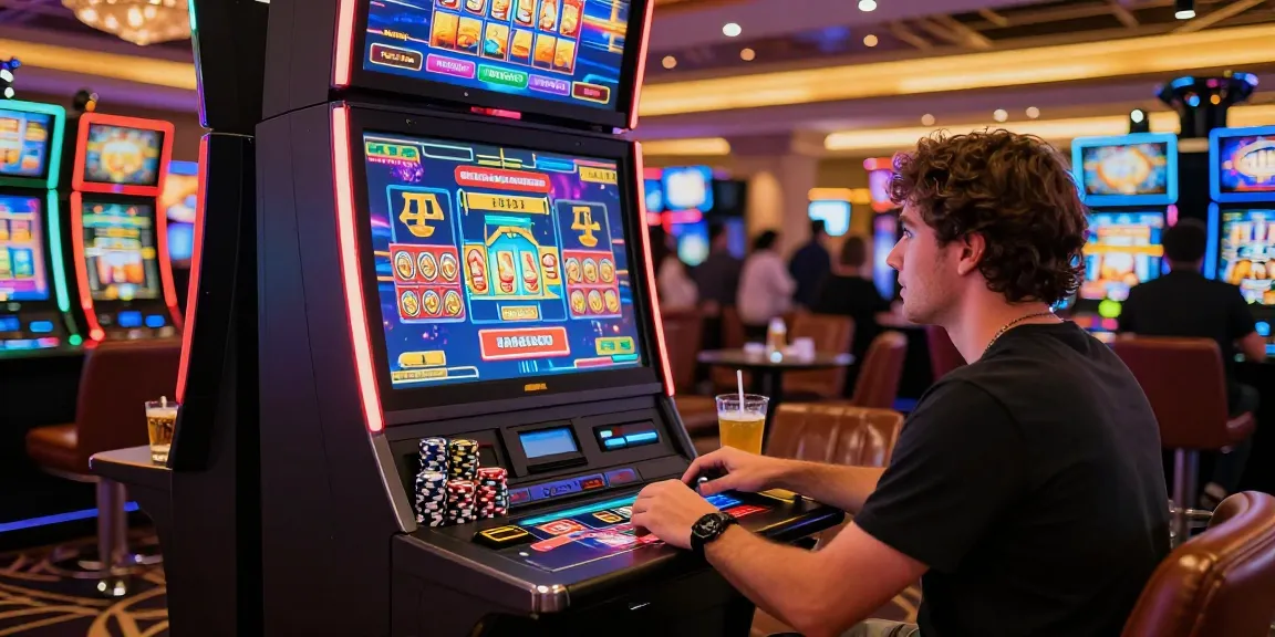 Engaging gambling scene showcasing bro138 slot login with vibrant casino atmosphere.