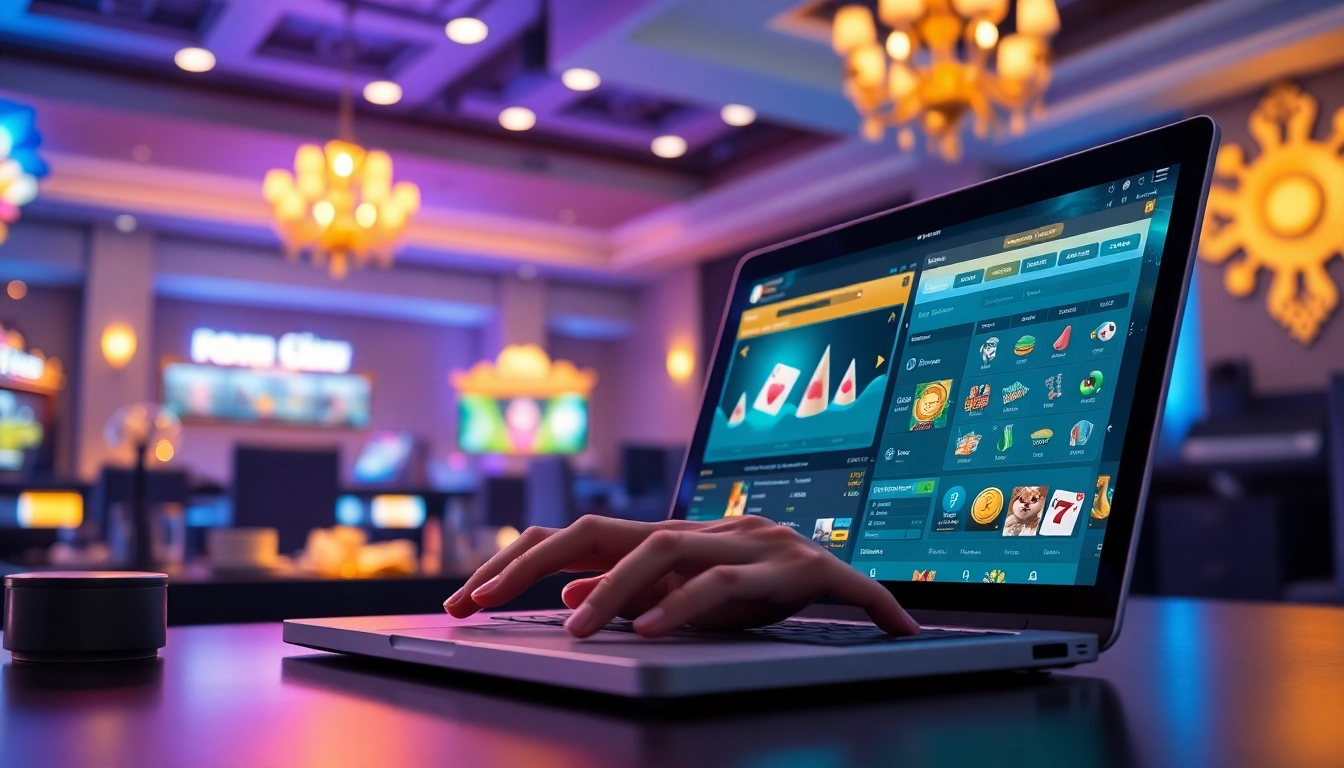 Experience the excitement of 69VN with a captivating online casino scene that highlights gaming and user engagement.
