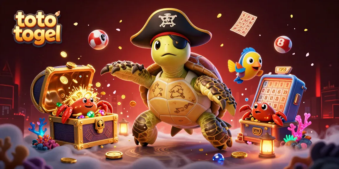 Toto togel menawarkan pengalaman menarik dengan ikan dan kura-kura dalam ilustrasi 3D yang menghipnotis.