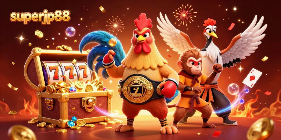 Engage in thrilling gameplay with superjp88, featuring dynamic characters and exciting slot reels.