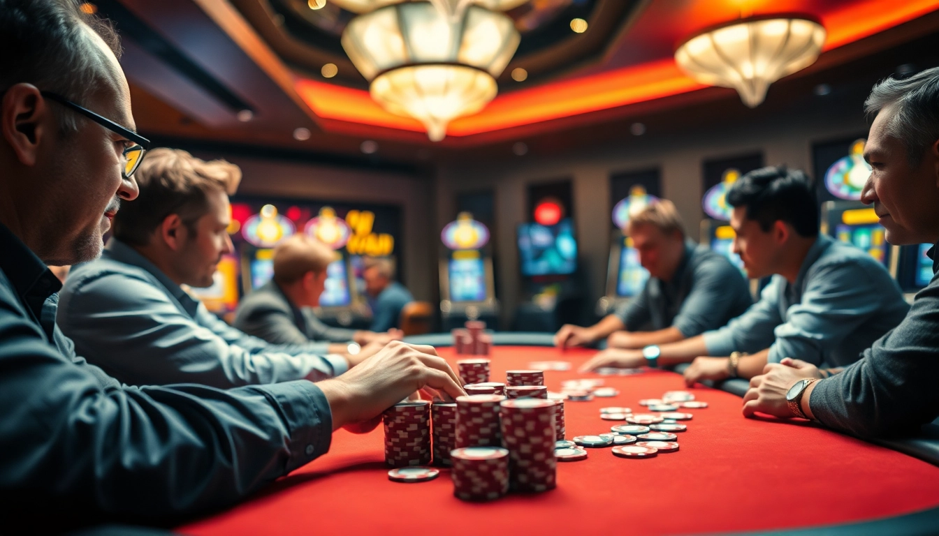 Tingkatkan pengalaman bermain tkp188 dengan poker yang penuh semangat di kasino yang meriah.