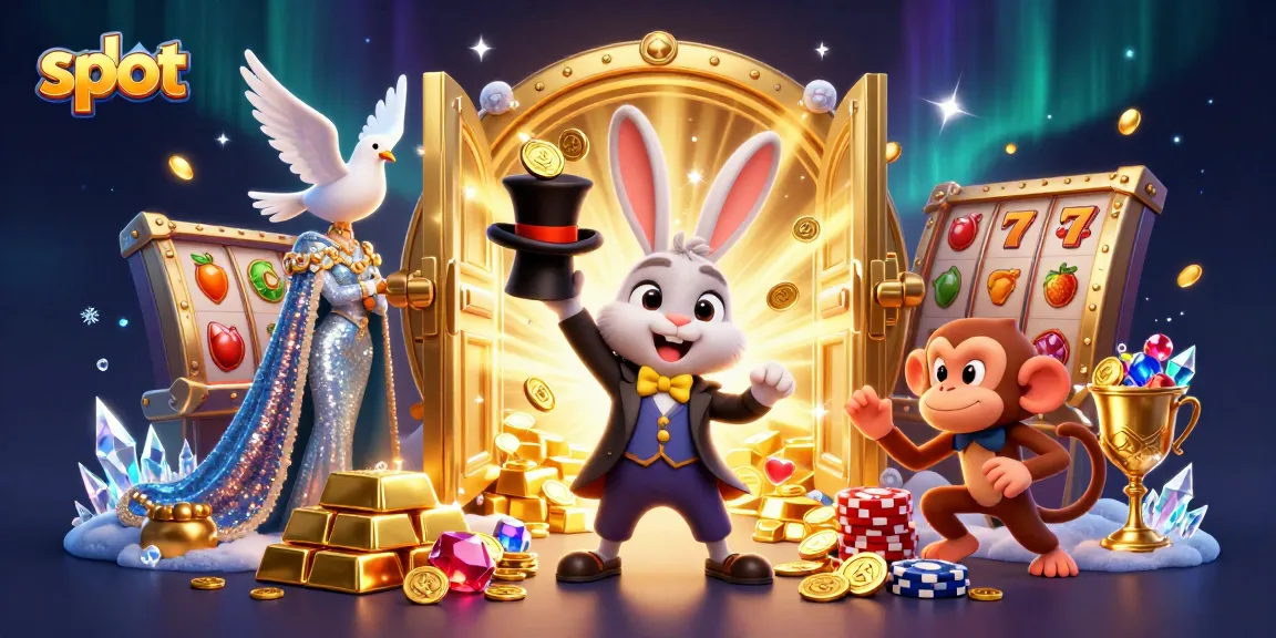 Spin the reels in an exciting slot adventure with magical characters and treasures.