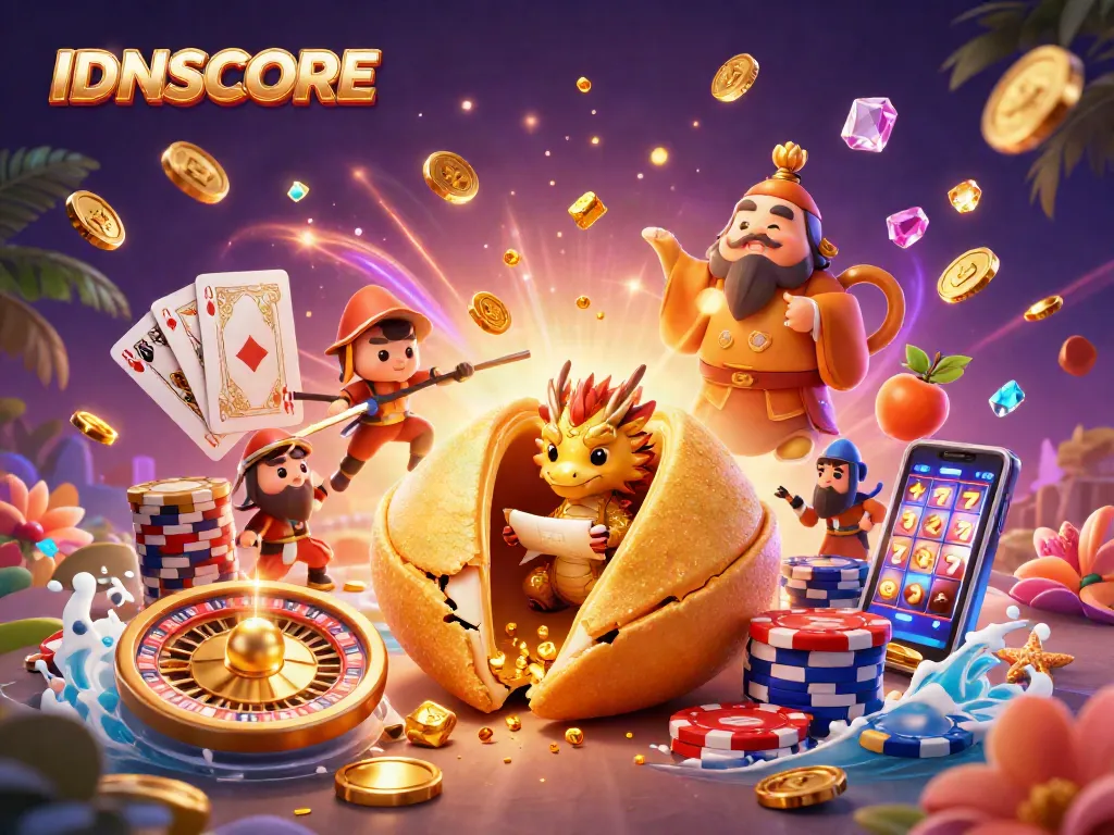 IDNSCORE offers an exciting online gaming experience with treasure-filled rewards and vibrant casino action.