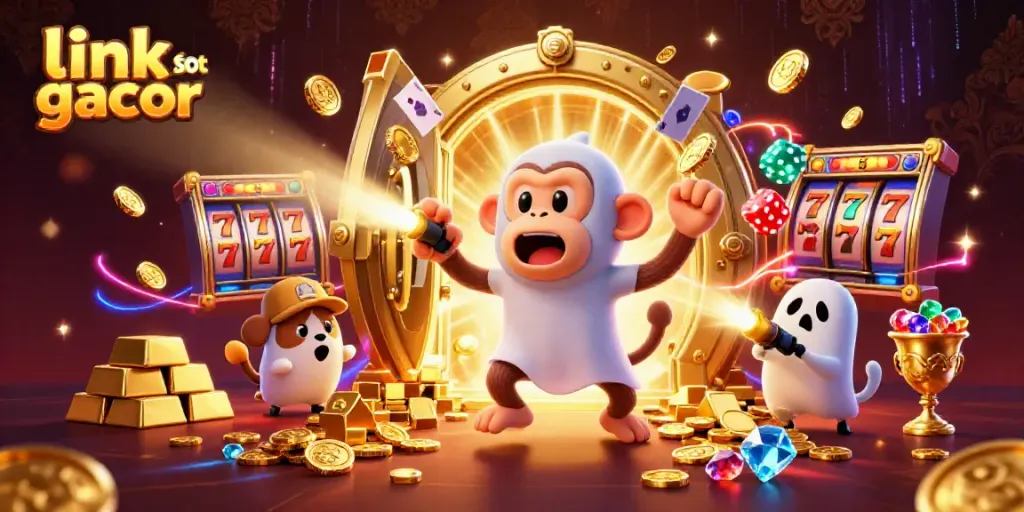 Menang besar dengan link slot gacor sambil menyaksikan hantu pencari harta di kasino.