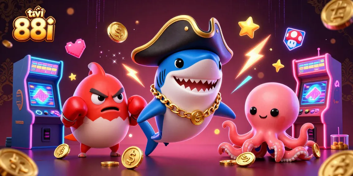 Experience the fun and excitement with tải 88i, featuring vibrant casino game elements and engaging characters.