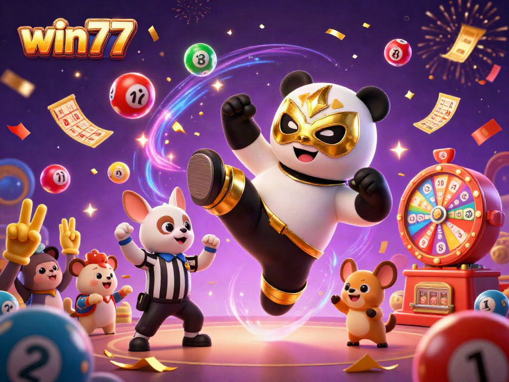 Menghasilkan kemenangan dengan win77 saat panda profesional bertarung di kasino dengan tiket emas.